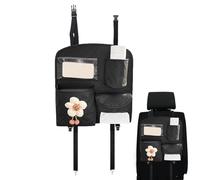 Generisch Organiseur de siège arrière pour l'organisation de la voiture dans le véhicule, support de rangement | Organiseur de voiture pour l'ordre et une vue d'ensemble - Parfait pour le camping et