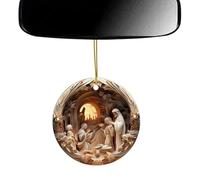 Generisch Ornement de crèche de Noël, Ornement de Jésus, décoration de crèche Plate, de prière en Acrylique, décoration de Pâques pour la décoration de Vacances