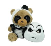 Generisch Ours d'Halloween en peluche douce comme décoration de chambre de | Poupée ours en peluche avec masque d'horreur pour enfants, maison, appartement, salon, chambre, bureau, coin canapé, bureau
