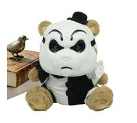 Generisch Ours en peluche d'Halloween - Décoration d'intérieur festive | Poupée ours en peluche avec masque d'horreur pour enfants, maison, appartement, salon, chambre, bureau, coin canapé, bureau