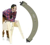 Generisch Outil de coupe courbé - Guide de routage d'angle - Modèles de routeur d'angle précis - Outil de routage léger interne et externe pour projets à la maison