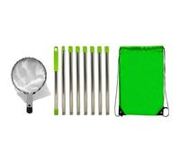 Generisch Outil de cueillette de fruits - Barre de cueillette de fruits télescopique | Panier de tête de cueillette de fruits avec 10 tiges télescopiques extensibles, cueille-fruits léger