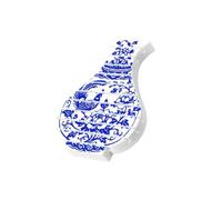 Generisch Outil de nouage à mouches pour travaux CDC - Corps en PETG à fleurs bleues - Accessoire de station compact pour attache-mouches expérimentés - Accessoires d'outils CDC