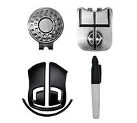 Generisch Outil de position de balle - Modèle d'aide au golf réglable, compact pour les voyages, matériau, identification rapide du placement, antidérapant, accessoire de golf pratique | Tournament