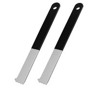 Generisch Outil pour enlever les pavés - 2 outils de levage pour pavés - Avec grattoir à joints, lève-pavés de jardin, terrasses