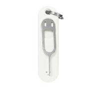 Generisch Outil pour retirer la carte - Stylo d'éjection universel avec étui de protection en silicone, ouverture créative du compartiment pour cartes pour smartphones, adapté aux voyages, LAN