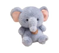 Generisch Panda Peluche rembourrée de coton Éléphant | Jouet confortable pour filles, tout-petits, rempli de coton, poupée doudou pour décoration de chambre et photo