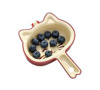 Generisch Panier à laver et légumes | Forme de chat mignon double couche | Panier d'égouttement de cuisine | Pour la maison, le restaurant, la cuisine en plein air, les tomates, fraises, raisins