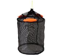 Generisch Panier à poissons flipper portable | Cage à poisson pliable, accessoires de pêche, kayak, sac en maille avec cordon fixe pour protéger les poissons vivants capturés, multicolore, 32*38 cm