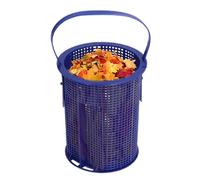 Generisch Panier à skimmer - 17 x 13 cm - Panier de rechange pour piscine - Mini tamis amovible - Piège à feuilles stable pour rencontres avec des adolescents et des amis