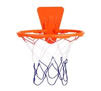 Generisch Panier de basket-ball mural - Panier de basket-ball mural avec filet et accessoires - Kit complet - Panier suspendu universel - Suspension de but pour pratiquer le dribbling à la maison