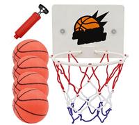 Generisch Panier de basket-ball pour - En polypropylène - Petit jeu avec ventouse - Sans perçage - Pour , salle de bain, salon, chambre à coucher, couloir, fille, exercice, maison