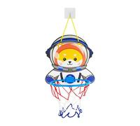 Generisch Panier de basket réglable pour enfants - Forme d'animaux de dessin animé - Panier de tir - Intérieur et extérieur - Panier de basket-ball pour enfants et bébés - Jouet pour enfants