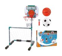 Generisch Panier de Basketball pour Piscine, 68 cm, en EVA ABS, avec Pompe à Ballon, pour Jeux de Piscine d'été, fêtes dans Le Jardin, Jeux de Plage, Adolescents, Adultes