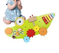 Generisch Panneau de jeu mural sensoriel 11 en 1 - Plan de travail | Centre d'activités mural pour l'éducation de la petite enfance | Jouet de développement pour salle de jeux, maternelle, DELF