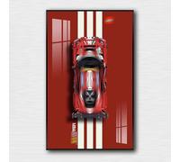 Generisch Panneau mural pour Lego 42125 Technic Ferrari 488 GTE Supersport, cadeau de décoration pour adultes pour les amateurs de Lego