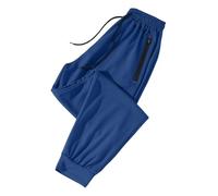 Generisch Pantalon à carreaux Femme Pyjama Respirant Pantalon de Sport en Soie Glace pour Femme avec Cordon de Serrage, Poche Poche Poche et Attache Pied Pantalon Confortable Femme Noir, bleu, XL