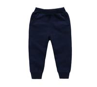 Generisch Pantalon baggy en velours côtelé pour garçon - Avec taille élastique - Pantalon de jogging chaud et confortable - Pantalon de jogging pour enfants, 2-bleu, 6-7 ans