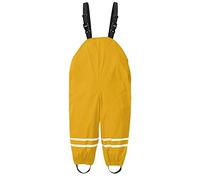 Generisch Pantalon boueux 92 garçons imperméable pluie coupe-vent combinaison pour garçon salopette enfant boue grenouillère combinaison veste d'hiver, jaune, 1-3 ans