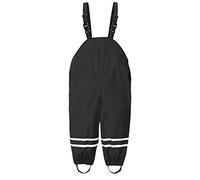 Generisch Pantalon boueux 92 garçons imperméable pluie coupe-vent combinaison pour garçon salopette enfant boue grenouillère combinaison veste d'hiver, Noir , 3-4 ans