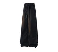 Generisch Pantalon cargo décontracté 2026 avec taille élastique : pantalon confortable pour tous les goûts, combiné avec des poches pratiques, coupe décontractée, Noir , M