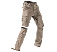 Generisch Pantalon cargo pour homme - Fermeture éclair - Pantalon tactique - Multi poches - Pantalon de randonnée - Couleur unie - Confortable - Pantalon d'alpinisme - Pantalon de travail - Pantalon