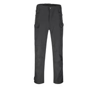 Generisch Pantalon cargo stretch pour homme - Pantalon de loisirs - Pantalon softshell - Confortable - Coupe ajustée - Résistant et léger - Pour la randonnée, les voyages, la vie quotidienne, gris