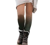 Generisch Pantalon de compression Femme Classe 2 Décontracté Imprimé Femmes Leggings Taille Haute Hip Lift Fitness Sport Leggings Pantalon de Yoga Crâne Leggings Femme, marron, S