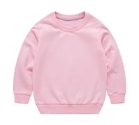 Generisch Pantalon de gardien de but pour enfant avec col rond pour nouveau-né et fille - Sweat-shirt de, Rose, 3-4 ans
