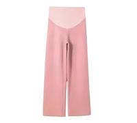 Generisch Pantalon de grossesse doux avec soutien du ventre, taille élastique, pantalon de grossesse confortable, jambe large pour vêtements décontractés confortables, PK1., M