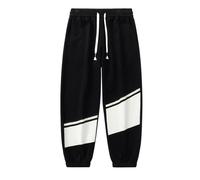 Generisch Pantalon de jogging pour homme - Patchwork - Long - Pantalon de sport tendance - Pantalon de loisirs - Pantalon de survêtement en tricot - Pantalon de survêtement - Pantalon de yoga