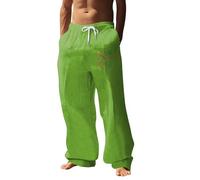 Generisch Pantalon de loisirs pour homme avec impression numérique 3D pour les tenues de tous les jours à la mode et les occasions spéciales comme la Saint Patrick, vert, M