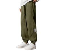 Generisch Pantalon de loisirs pour homme avec jambe droite, matériau en velours côtelé pur, coupe décontractée, adapté au quotidien, design ample offre un confort polyvalent pour le printemps et