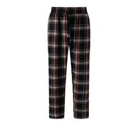 Generisch Pantalon de pyjama long pour homme - Pantalon de pyjama à carreaux avec poches - Léger - Pantalon de pyjama doux - Pantalon de détente - Pantalon de loisirs, A01 gris., XL
