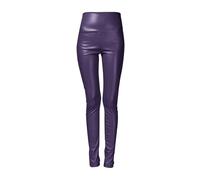 Generisch Pantalon de Sport Fitness pour Femmes, High Bomb Dry Run, Pantalon de Yoga Collants Sensation, Pantalon Court Transparent Legging Femme Sexy, lilas, L
