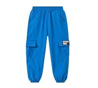 Generisch Pantalon de sport pour garçon - Pantalon de jogging pour enfant - Pantalon de survêtement long, Pantalon H1 bleu, 4-5 ans