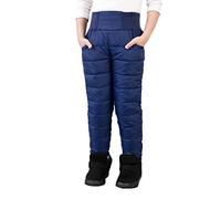 Generisch Pantalon en duvet de couleur unie pour enfant - Respirant - Élastique - Décontracté - Doux et confortable - Pantalon de loisirs d'hiver - Pantalon thermique baggy - Pantalon de sport pour