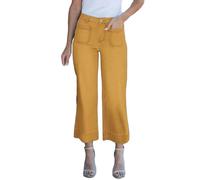 Generisch Pantalon pour femme - Coupe droite - Pantalon de loisirs - Jean pour femme - Imprimé tournesol - Pantalon en jean stretch - Vintage - Taille haute - Ample - Imprimé - Perforé - Pantalon en