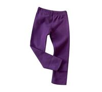 Generisch Pantalons filles tout-petits bébé fille leggings côtelés volants sans pression bas bas bas pantalon