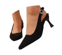 Generisch Pantoufles confortables pour femme à talons hauts pour les loisirs, changement de saison, respirantes, légères, design classique pour le printemps