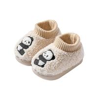 Generisch Pantoufles en coton pour enfant de 37 ans - Pour l'hiver - Pour garçons et filles - Pour la maison et l'intérieur - Jolies pantoufles rembourrées en laine - Pour bébé et bébé - En plastique