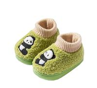 Generisch Pantoufles en coton pour enfant de 37 ans - Pour l'hiver - Pour garçons et filles - Pour la maison et l'intérieur - Jolies pantoufles rembourrées en laine - Pour bébé et bébé - En plastique