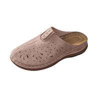 Generisch Pantoufles pour femme avec semelle intérieure - Clogs fermés à | Chaussures de jardin antidérapantes, imperméables, en caoutchouc, légères, respirantes, élégantes, plates pour la vie