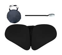 Generisch Parapluie de bureau Cabines | Écran de protection solaire, 157 x 80 cm Protection solaire de bureau - Pour climatisation, flux d'air et intimité dans les lieux de travail sensibles