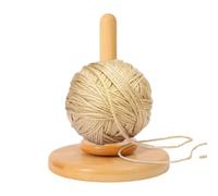 Generisch Parapluie Swift - Support en bois réglable - Enrouleur manuel - Bobine de fil rotative à 360 ° pour tricot de crochet, tissage, Craft Studio Home