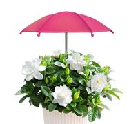 Generisch Parasol de jardin | Petite couverture de protection des | Parasol pour pot de fleurs | Pour arrière-cour, patio, pelouse, terrasse, cour, serre et agriculture, Rose chaud, Siehe