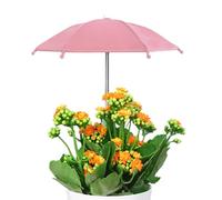 Generisch Parasol de jardin | Petite couverture de protection des | Parasol pour pot de fleurs | Pour arrière-cour, patio, pelouse, terrasse, cour, serre et agriculture, Rose, Siehe