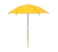 Generisch Parasol de jardin | Petite couverture de protection des | Parasol pour pot de fleurs | Pour arrière-cour, patio, pelouse, terrasse, cour, serre et agriculture, jaune, Siehe