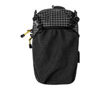 Generisch Passant pour bouteille d'eau, sac à bandoulière pour téléphone portable pour la marche, sac de transport anti-fuite pour vélo, sac à dos de randonnée, sport, camping, voyage et voiture, Noir