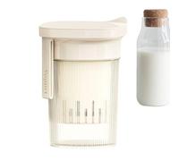 Generisch Passoire à yaourt - Passoire à fromage de 15,4 cm avec sac en ultra fine - Outil de séparation de lactosérum réutilisable - Récipient en acier inoxydable 304 pour thé, lait de noix